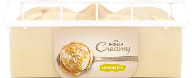 Ingman Creamy Lemon Pie Jäätelö 825ml/455g