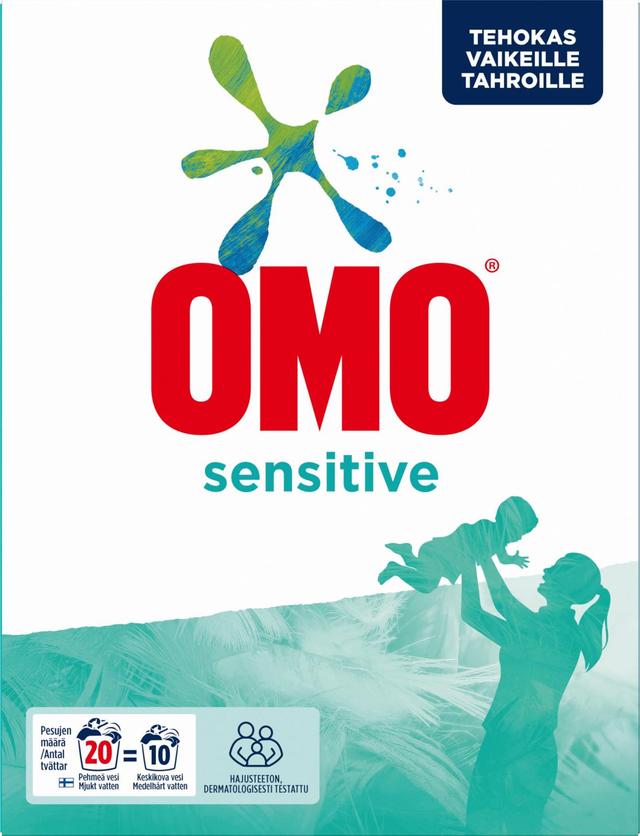 Omo Pyykinpesujauhe Sensitive 700 g