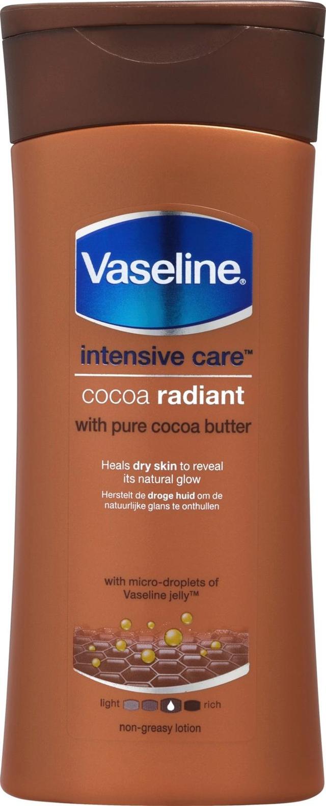 Vaseline body lotion cocoa radiant 200ml