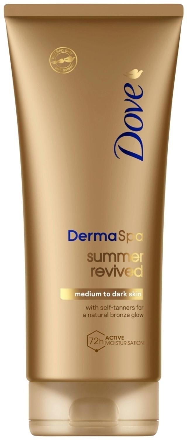 Dove derma spa summer revive medium-dark 200ml