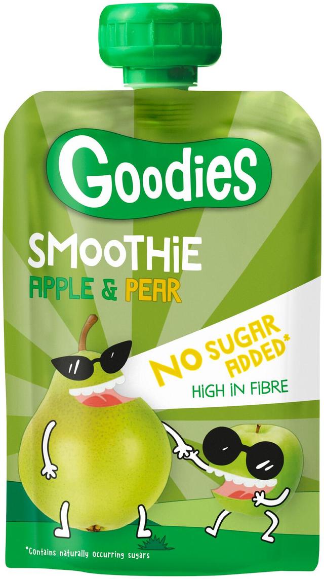 Goodies Apple & Pear päärynä- ja omenasmoothie 100g