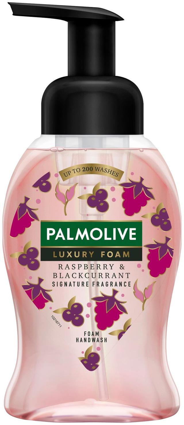 Palmolive Luxury Foam Raspberry & Blackcurrant vaahtonestesaippua 250ml