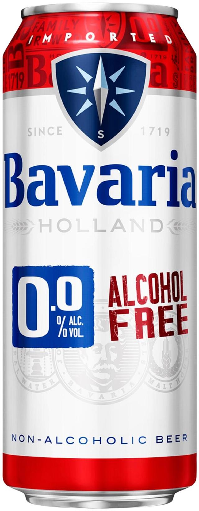 Bavaria 0,0% Premium Original Non-Alcoholic Beer 50 cl tölkki alkoholiton olut