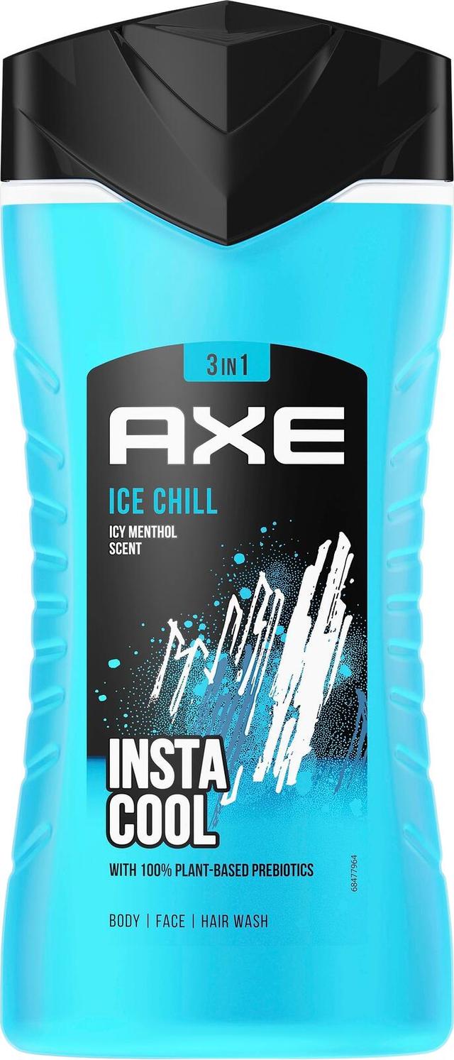 Axe Ice Chill Suihkusaippua 12 tunnin vastustamaton tuoksu 250 ml