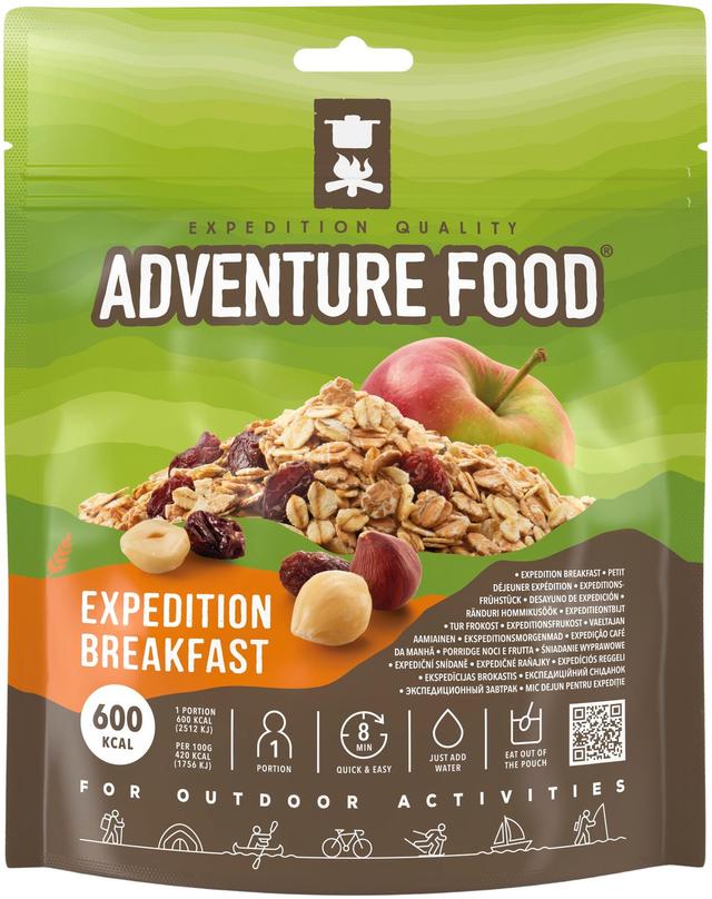 Adventure Food vaeltajan aamiainen, 600 kcal