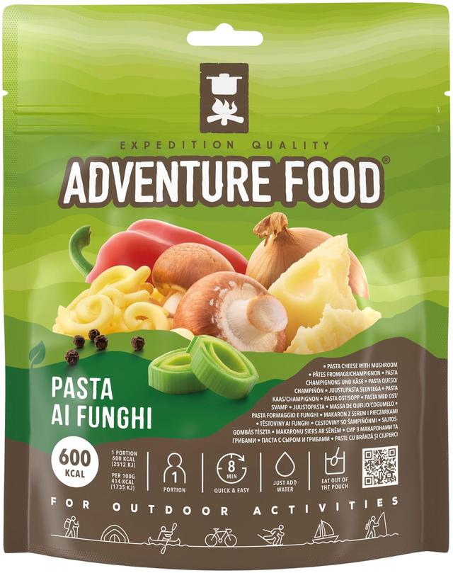 Adventure Food juustopasta, Pasta ai Funghi, 600 kcal