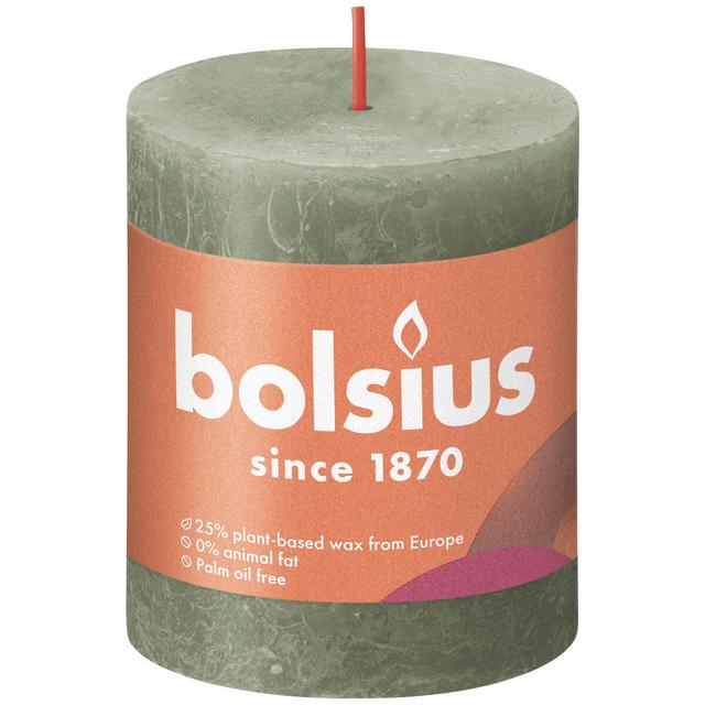 Bolsius RUSTIIKKI PK 80/68 Fresh olive