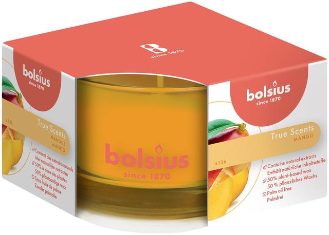 Bolsius tuoksukynttilä 50/80 True Scents Mango