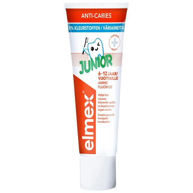 elmex Junior 6-12 v. lasten hammastahna 75ml