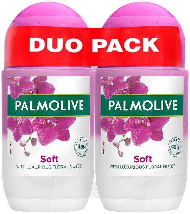 2 x Palmolive Soft antiperspirantti roll-on 50ml