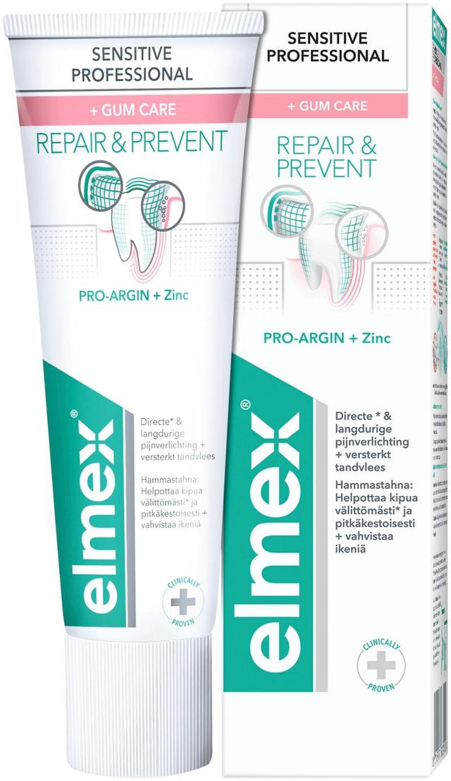 elmex Sensitive Professional Repair & Prevent hammastahna 75 ml