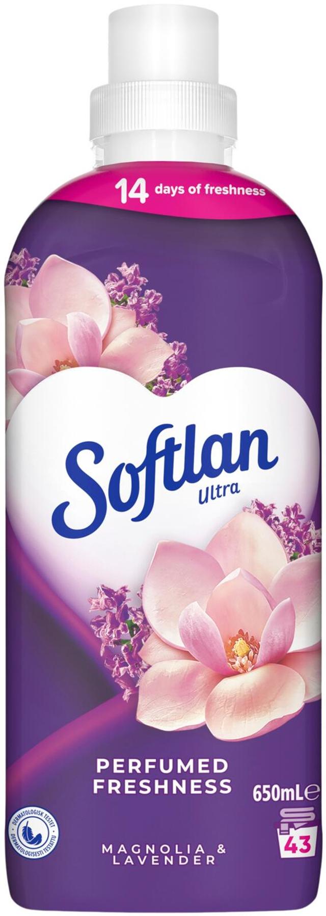 Softlan Perfumed Freshness Magnolia & Lavender huuhteluaine 650ml