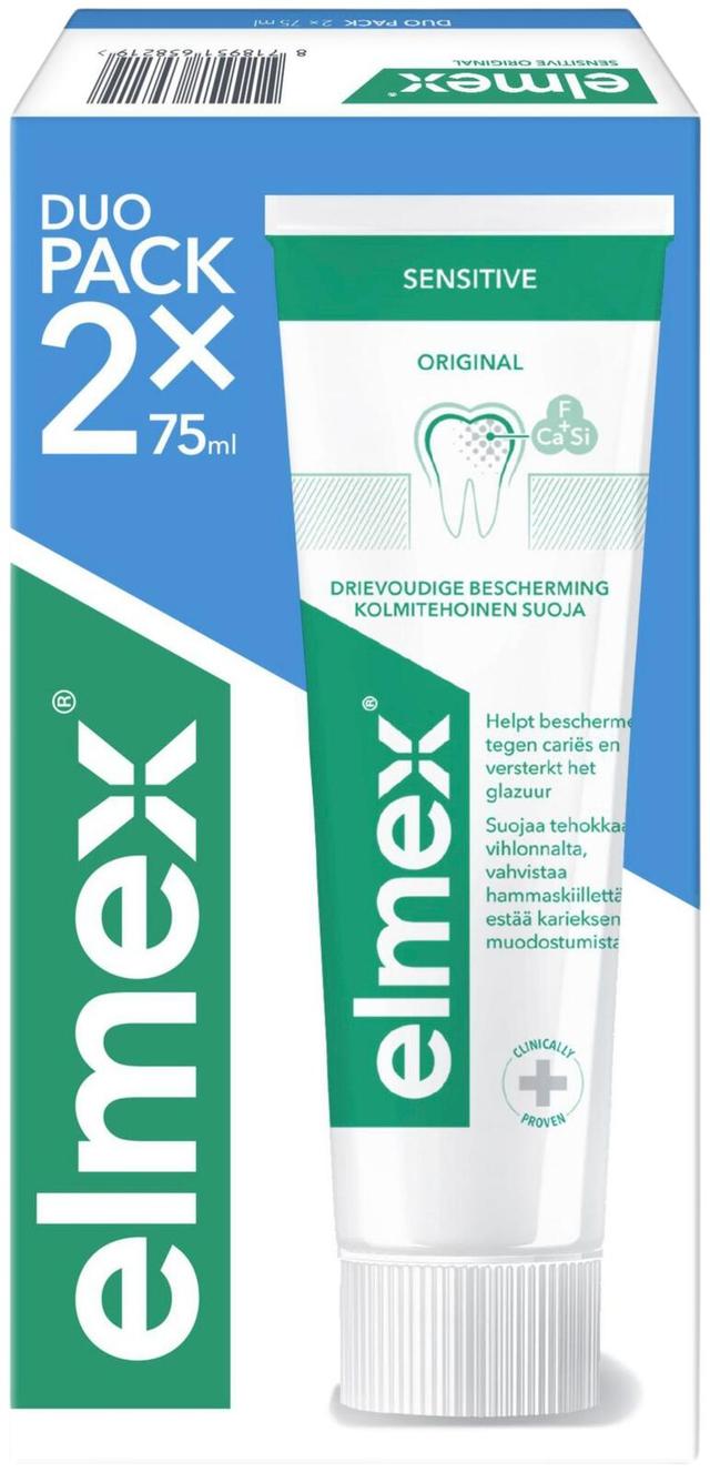 elmex Sensitive hammastahna 2x75ml