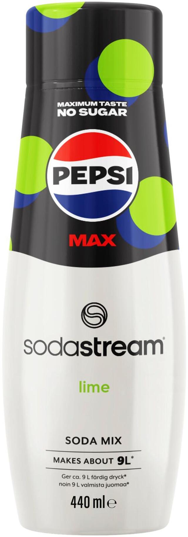 SodaStream Pepsi Max Lime -juomatiiviste 440ml