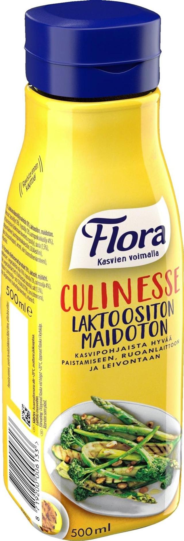Flora Culinesse Juokseva kasviöljyvalmiste laktoositon 500 ml
