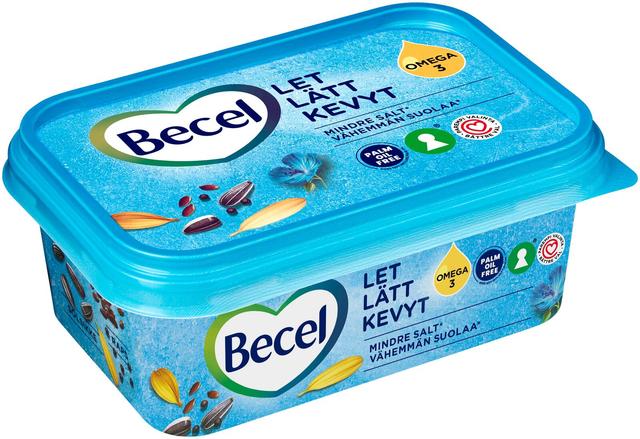 Becel Kevyt, vähemmän suolaa 250g