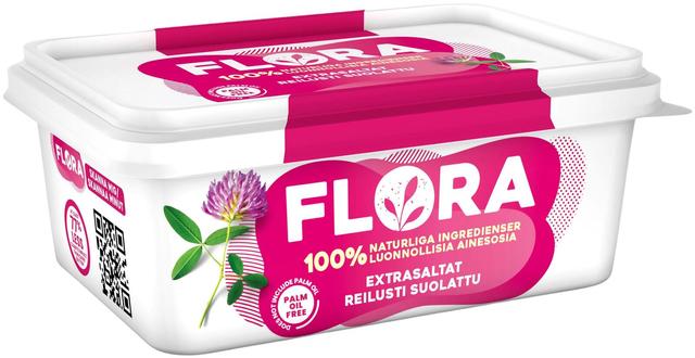 Flora Reilusti Suolattu 400g