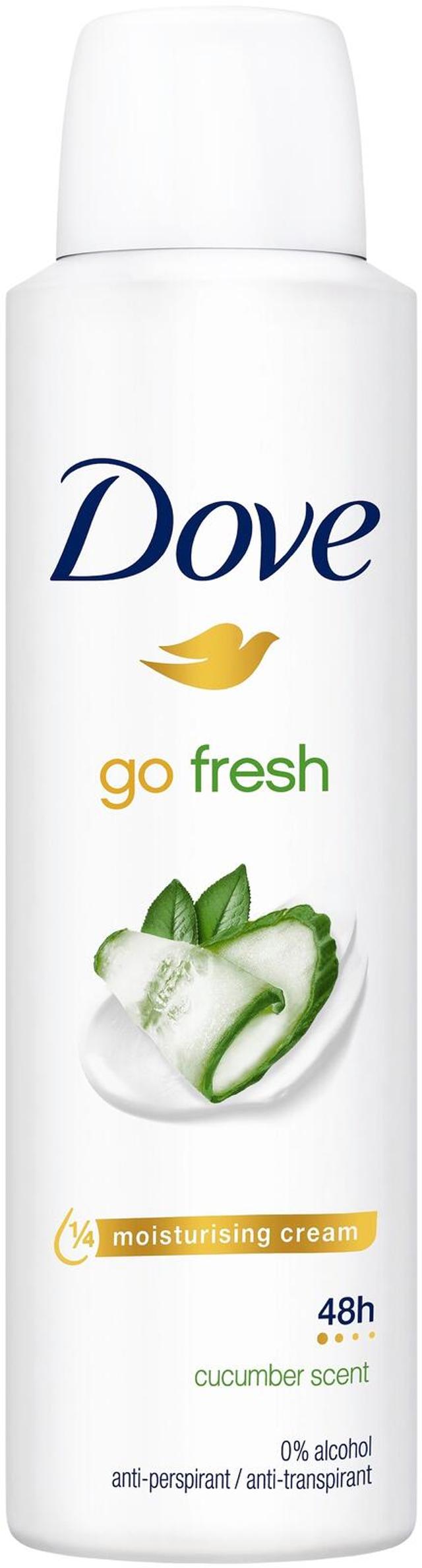 Dove 48h Cucumber Antiperspirantti Deodorantti spray 150 ml