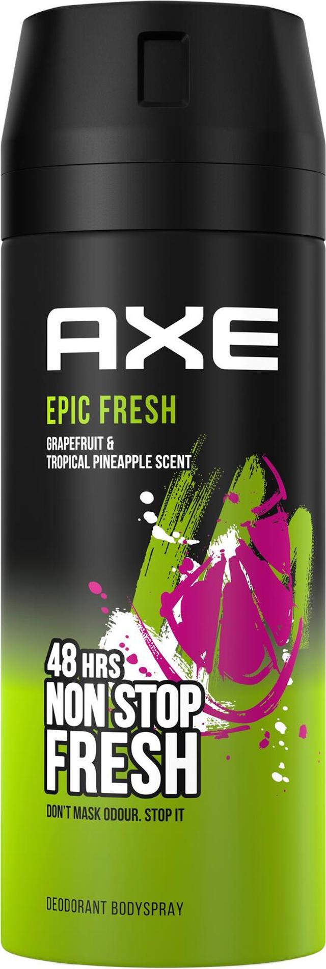Axe Epic Fresh Deodorantti vartalosuihke 48 h suoja 150 ml