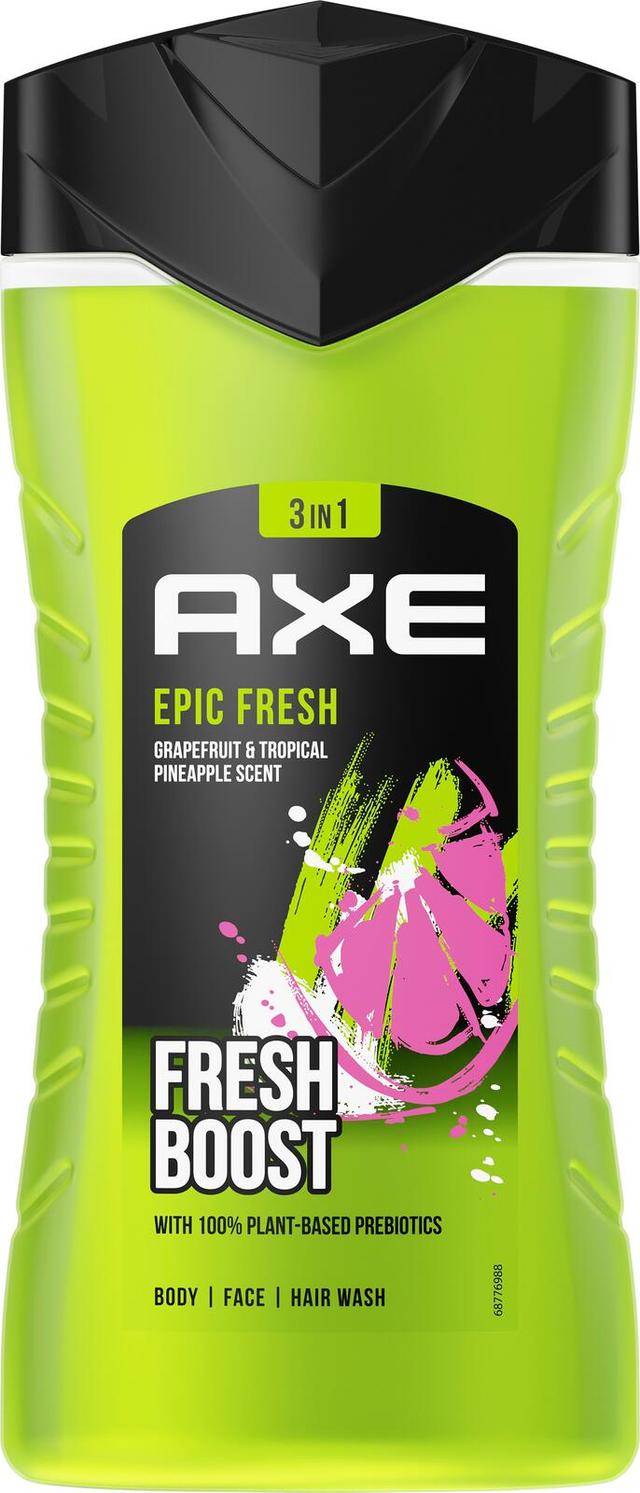 Axe Epic Fresh Suihkusaippua 12 h raikkautta 250 ml