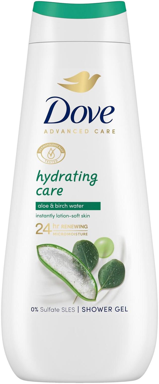 Dove Advanced Care Hydrating Suihkusaippua  24hrs renewing micromoisture   400 ML