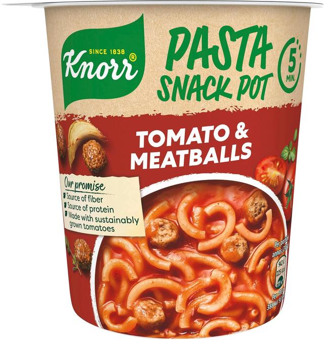 Knorr Snack Pot Tomato & Meatballs 63 g