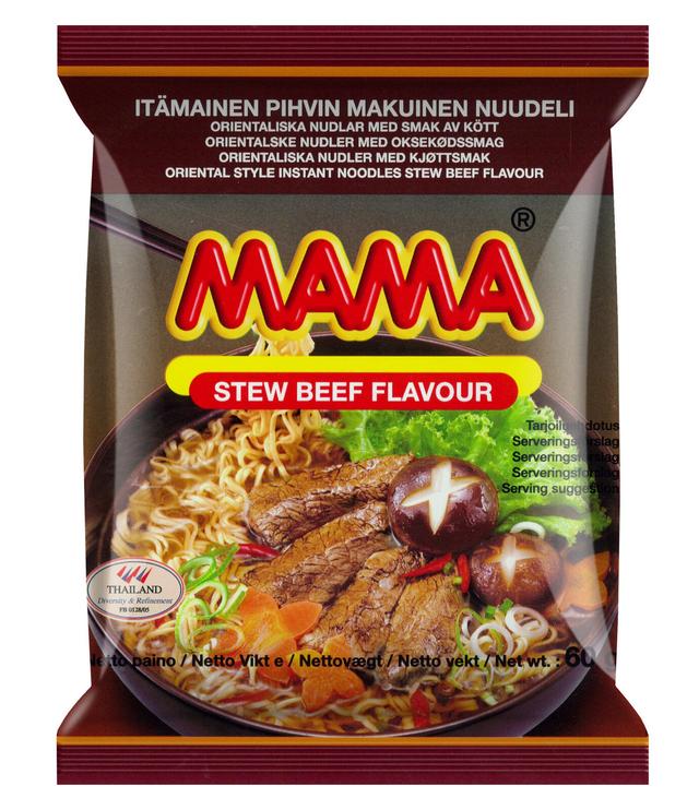 Mama Itämainen naudanlihanmakuinen nuudeli 60g