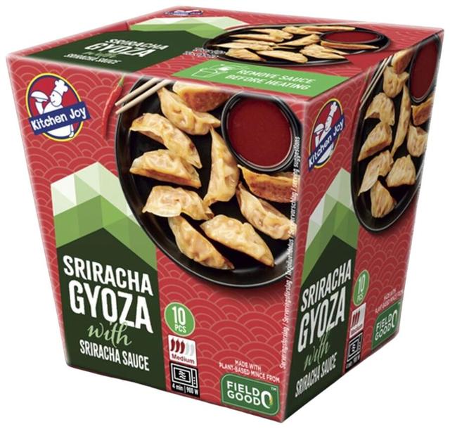 Kitchen Joy Kasvispohjainen Gyoza sriracha-kastikkeella 200g