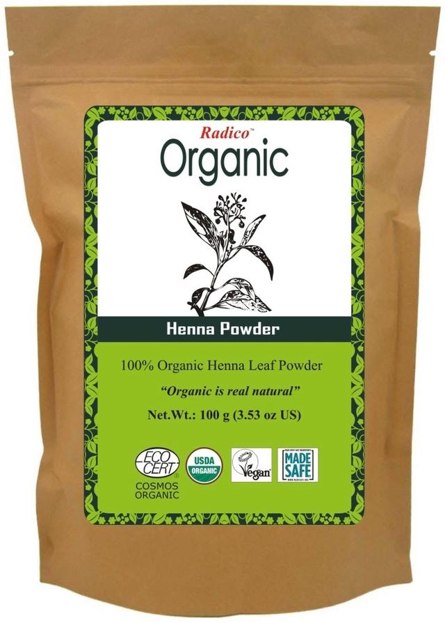 Radico luomusertifioitu hennajauhe 100g