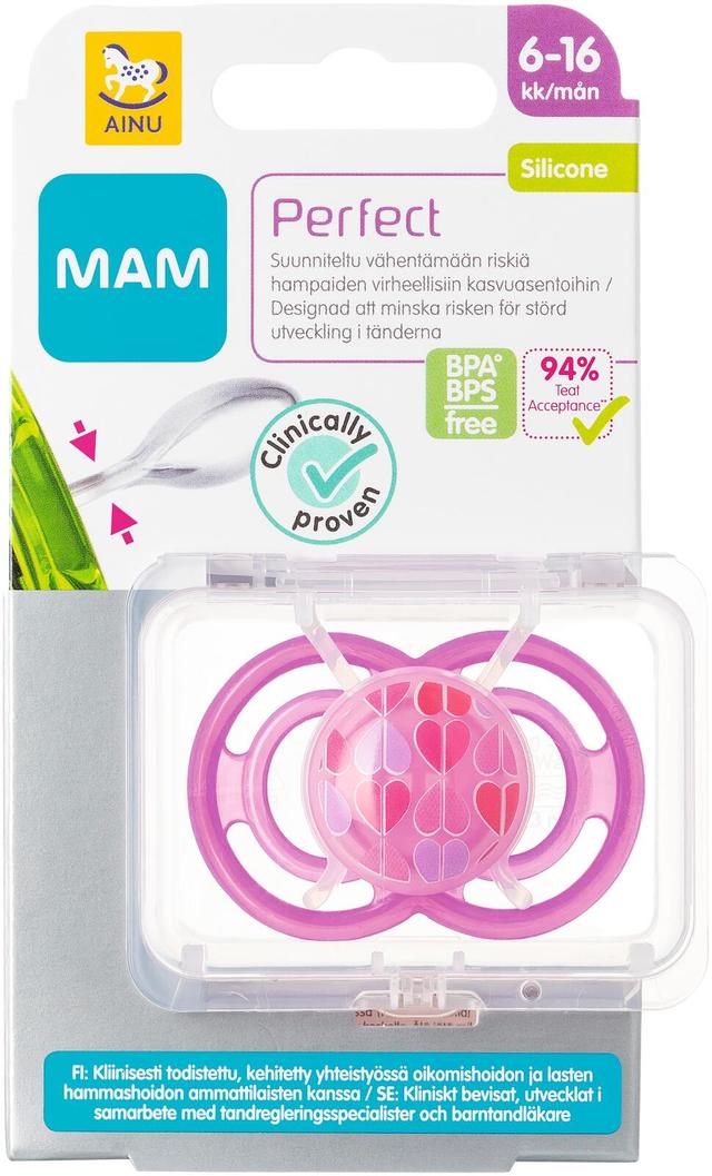 Ainu Mam Perfect 6-16kk 1kpl silikooni tutti