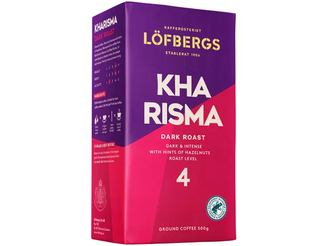 Löfbergs Kharisma Suodatinkahvi 500g Rainforest alliance