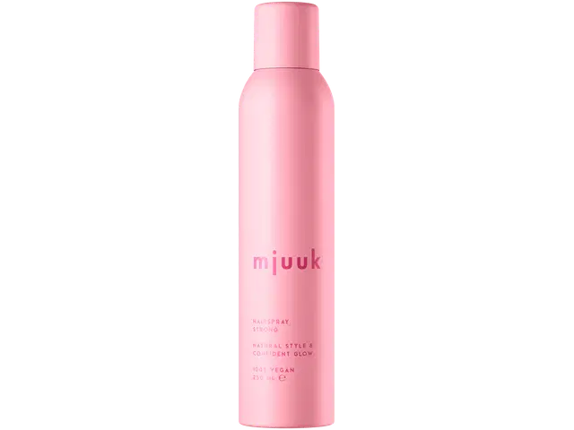 mjuuk hairspray strong hiuskiinne 250 ml