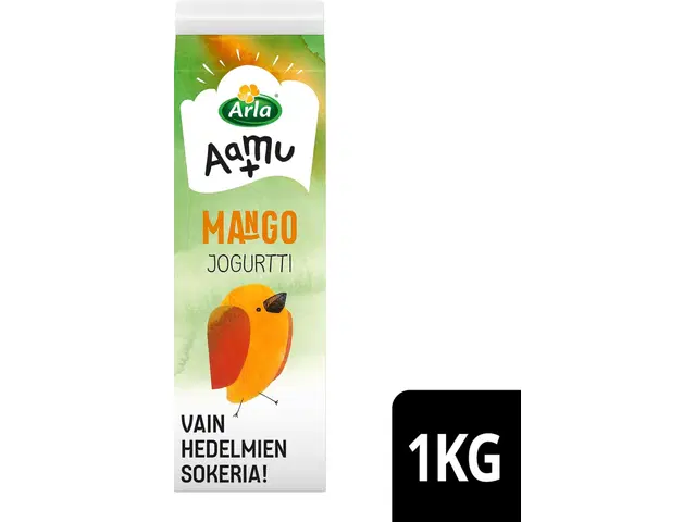 Arla Aamu+ AB mango laktoositon jogurtti 1 kg