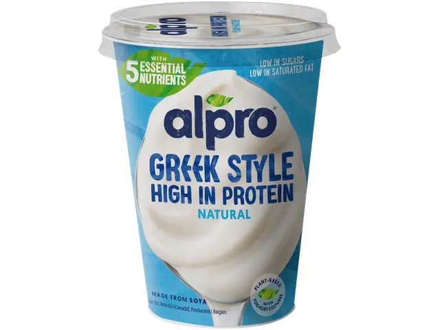 Alpro Greek Style Hapatettu soijavalmiste, maustamaton 400g