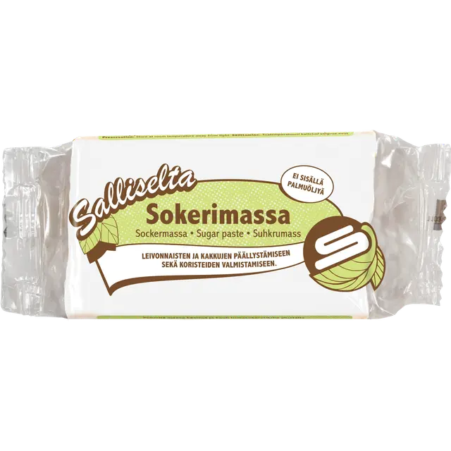 Salliselta Sokerimassa valkoinen 250g