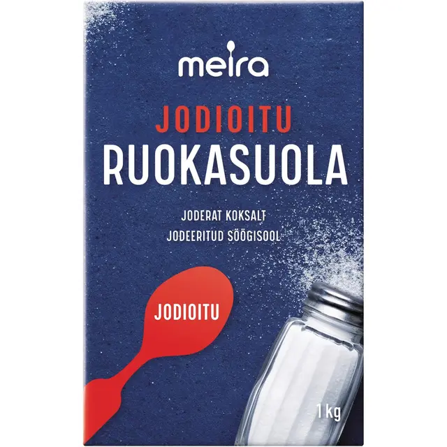 Meira Ruokasuola jodioitu 1kg