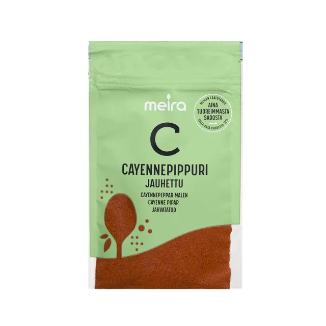 Meira Cayennepippuri jauhettu 22g