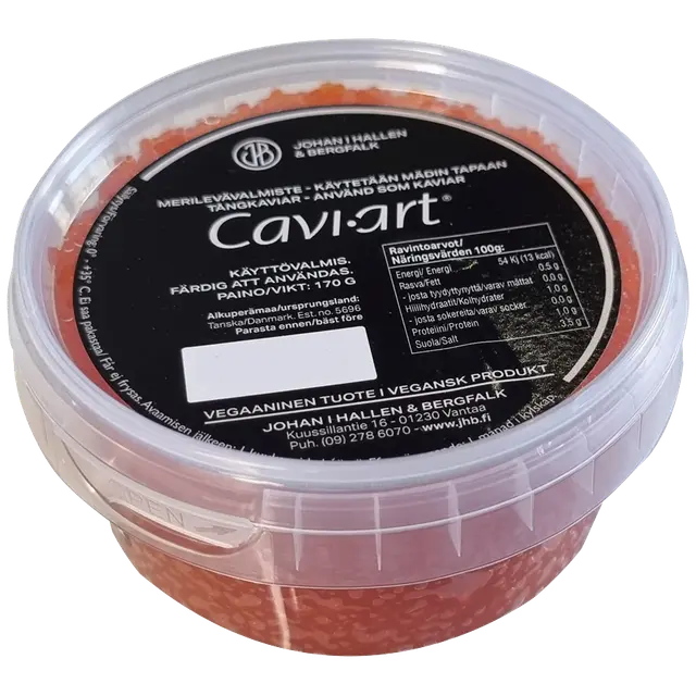 Cavi-art merilevävalmiste,punainen,170g.Vegaaninen tuote