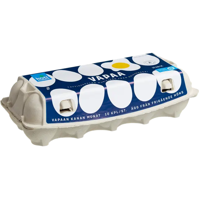 Kotimaista vapaan kanan munat M10