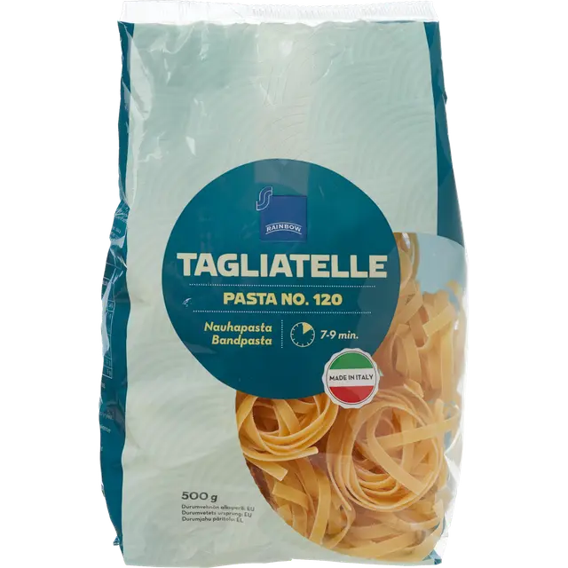 Rainbow 500g Tagliatelle nauhapasta