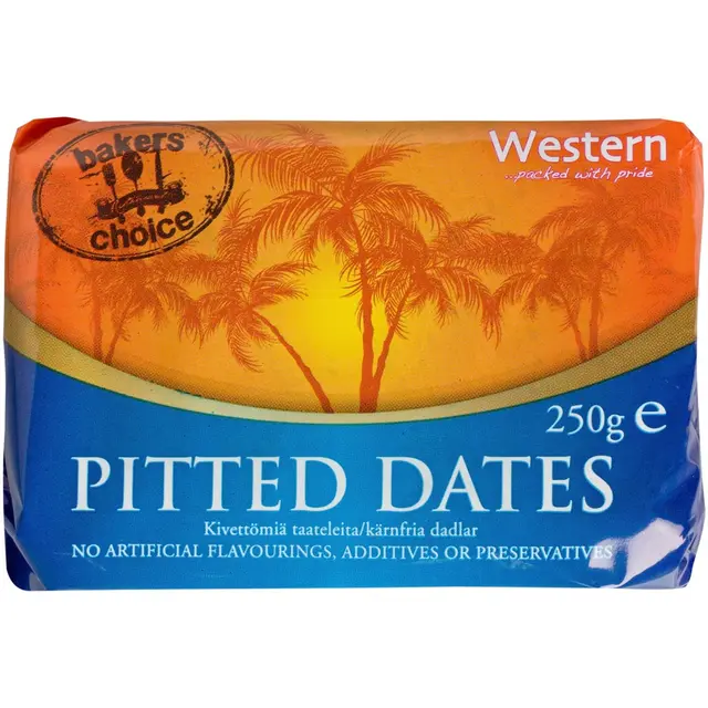 Western 250g kivettömiä taateleita