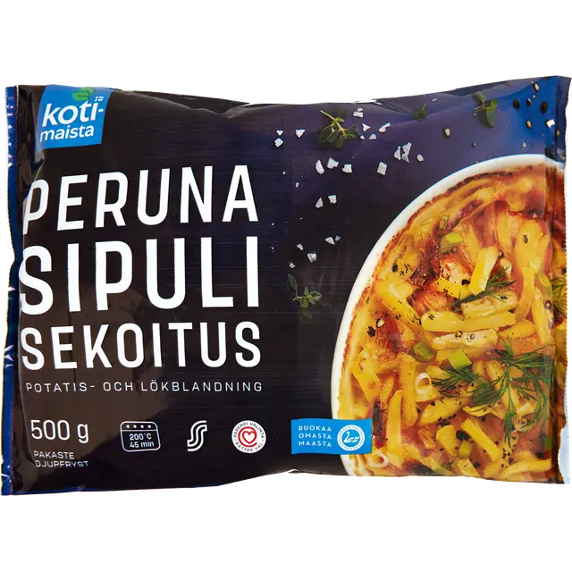 Kotimaista Peruna-sipulisekoitus pakaste 500g