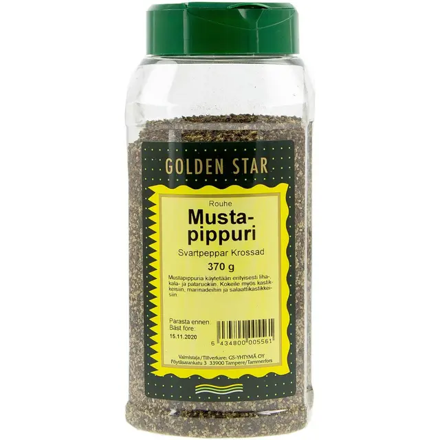 Golden Star 370g Mustapippurirouhe