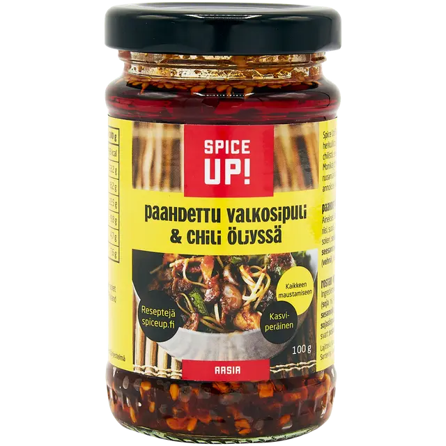 Spice Up! Paahdettu valkosipuli & chili öljyssä 100g