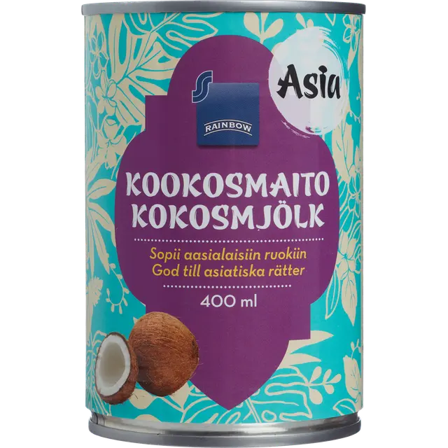 Rainbow kookosmaito 400 ml
