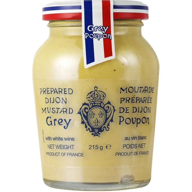 Grey Poupon Dijonsinappi valkoviinillä 215g