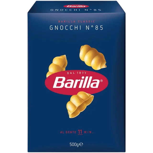 Barilla Gnocchi n.85 durumvehnästä valmistettu pasta 500g