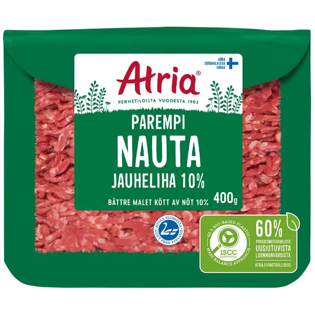 Atria Parempi Nauta Jauheliha 10% 400g