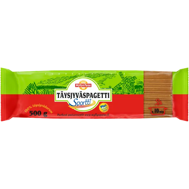 Myllyn Paras Sportti Täysjyväspagetti 500 g