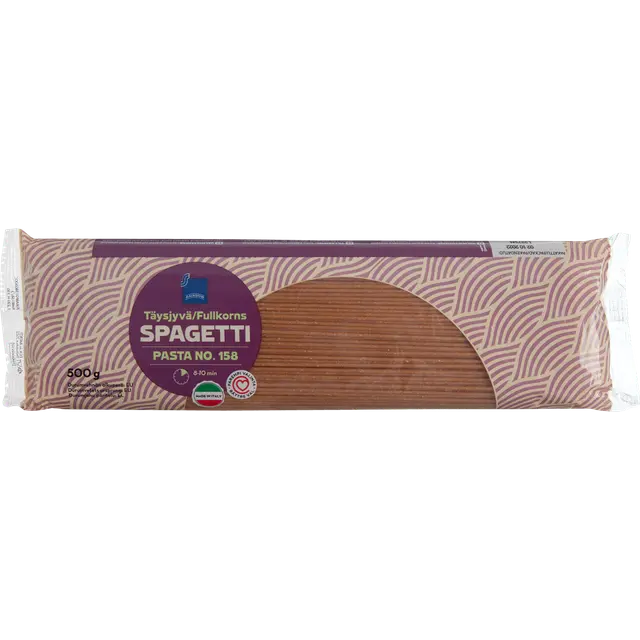 Rainbow 500g täysjyväspagetti